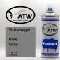 Preview: Volkswagen, Pure Gray, J2J2: 400ml Sprühdose, von ATW Autoteile West.